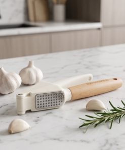 Heavy Duty Handheld Garlic Crusher