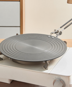 Aluminum Alloy Foldable Handle Heat Conduction Plate(28cm)