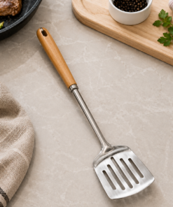 Heat-Resistant Stainless Steel Spatula