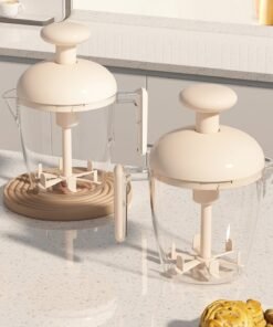 Multifunctional Press-Type Egg Whisking and Filtering Cup