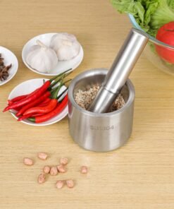 Easy Grind Stainless Steel Mortar