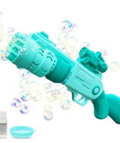 Sniper Electric Bubble Gun Machine With 19 Inlets, Lights & Music