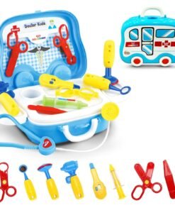 Ambulance Themed Portable Doctor Playset for Kids