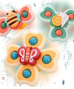 Suction Spinner Baby Bath Toys 3 Pcs (Snail)
