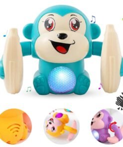 Dancing & Rolling Monkey Musical Baby Toy