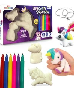 DIY Squishy Unicorn 3D Art & Craft Set for Kids