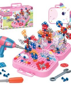 2-In-1 2D & 3D Unicorn Puzzle Set for Kids