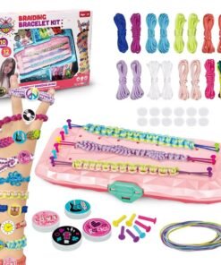 DIY Bracelet Making Set for Girls with Ropes & Accessories