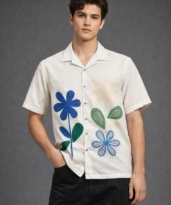 Artisan Floral Panel Shirt
