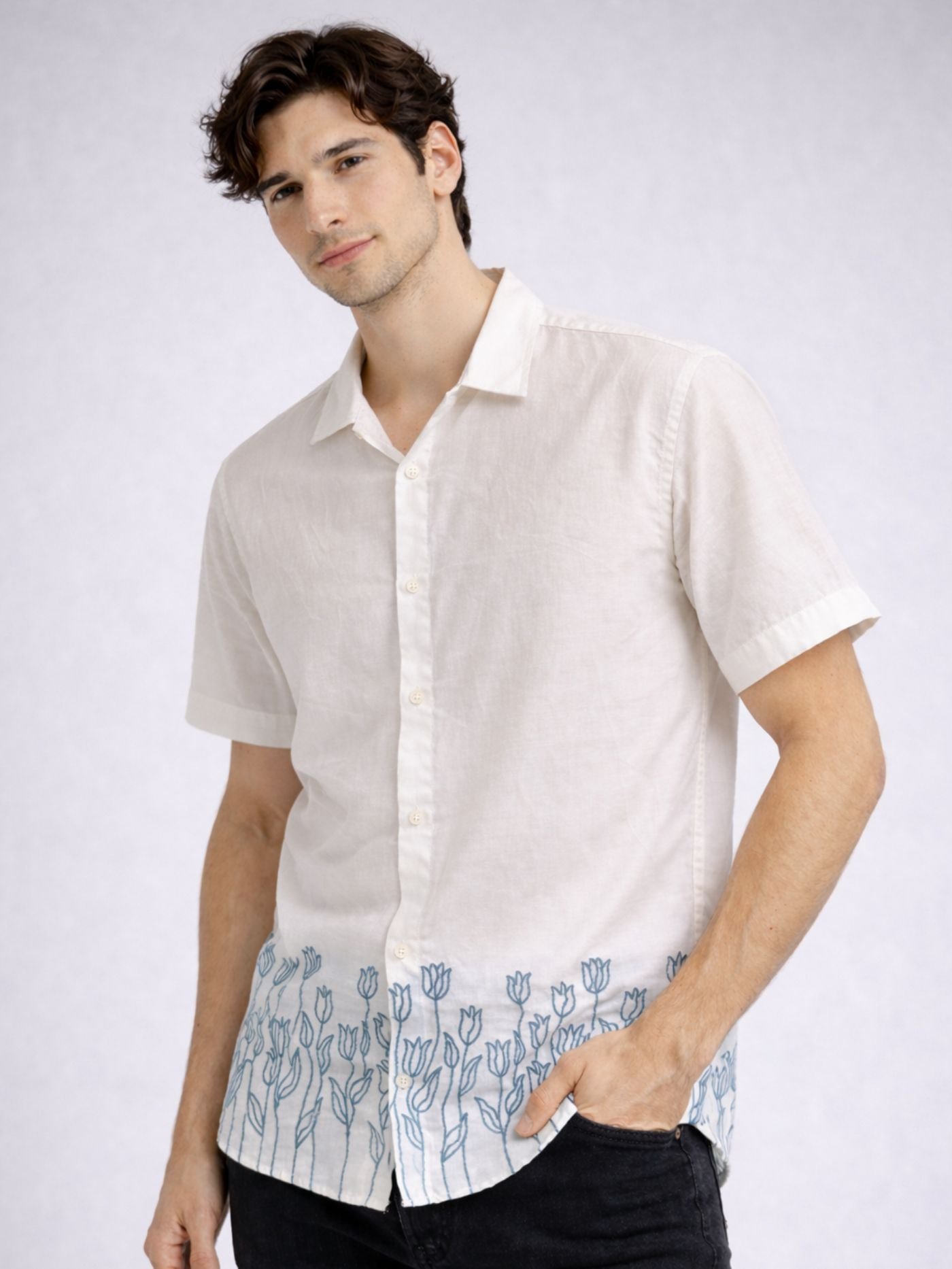 Alpine_Embroidered_White_Linen_Casual_Shirt_1