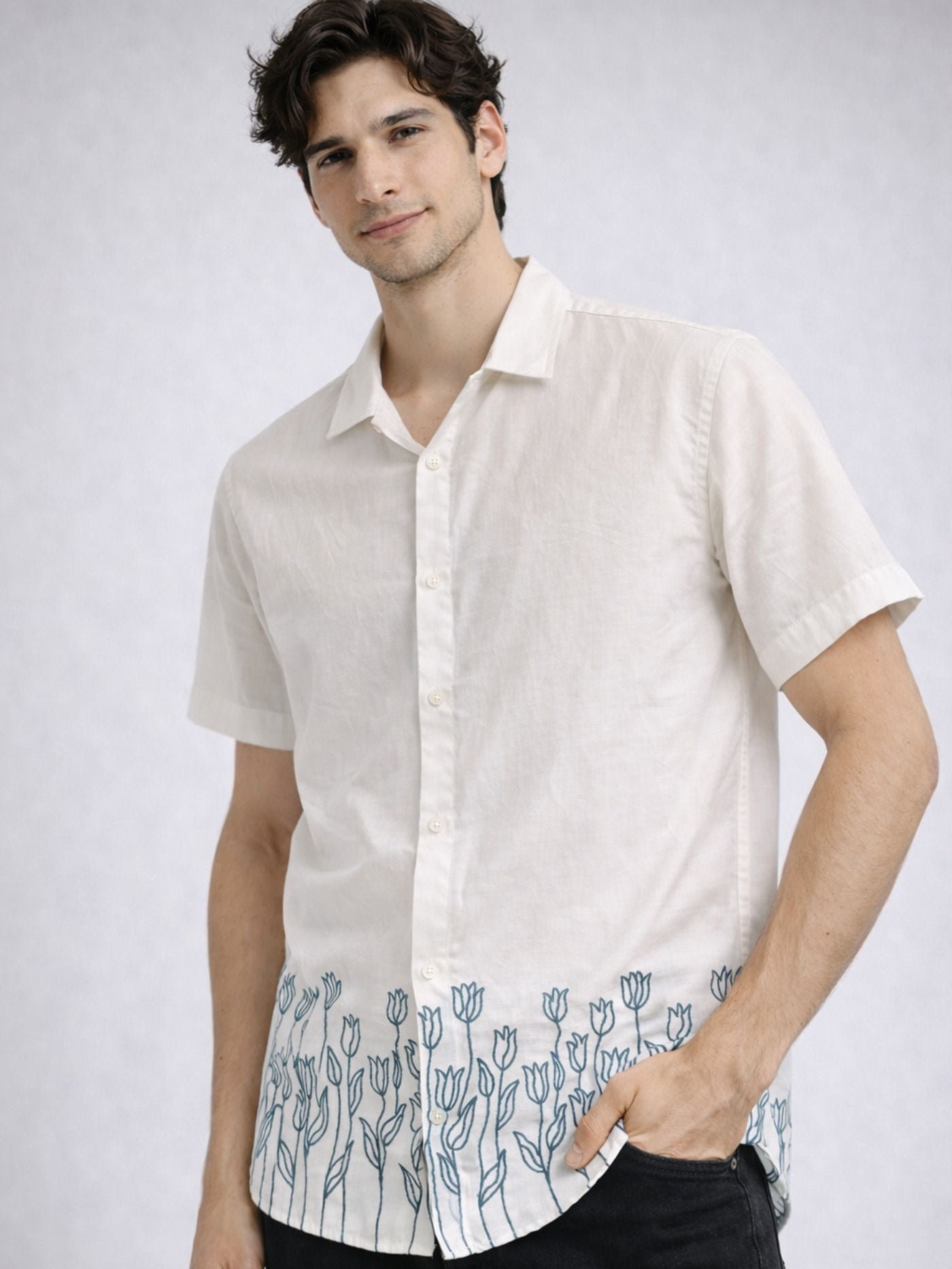 Alpine_Embroidered_White_Linen_Casual_Shirt_2