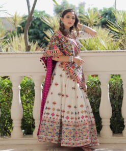 Digital Print Designer Chaniya Choli Set - Image 3