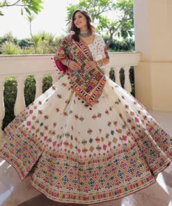 Digital Print Designer Chaniya Choli Set - Image 5