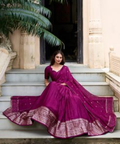 Digital patola print traditional lehenga choli - Image 2