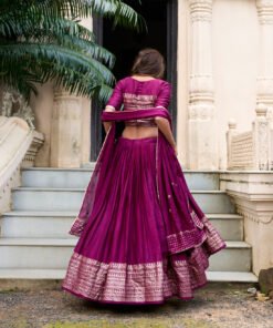 Digital patola print traditional lehenga choli - Image 3