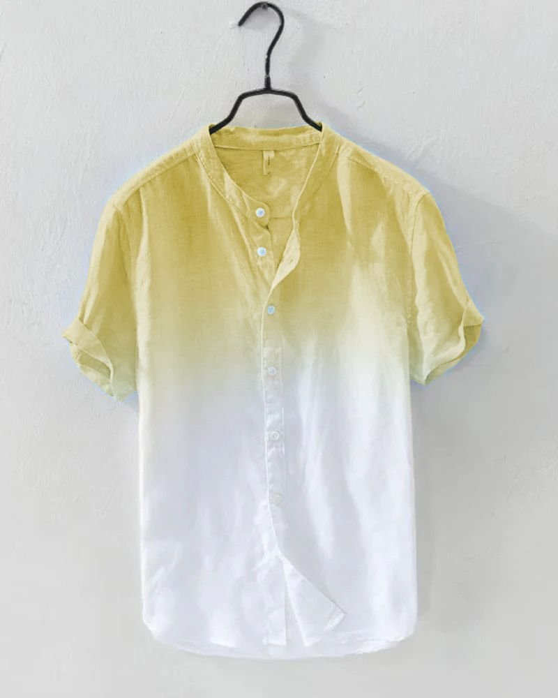 Men_s_Amberlight_Lemon_Ombre_Cotton_Shirt_3