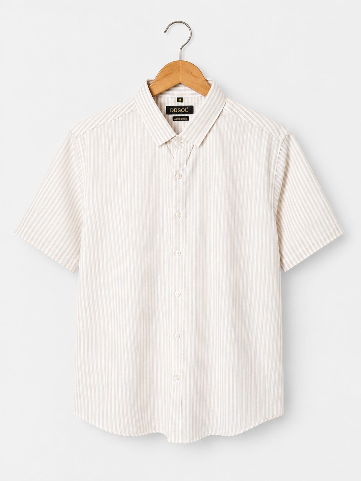 Premium_beige_pinstripe_casual_shirt_for_men