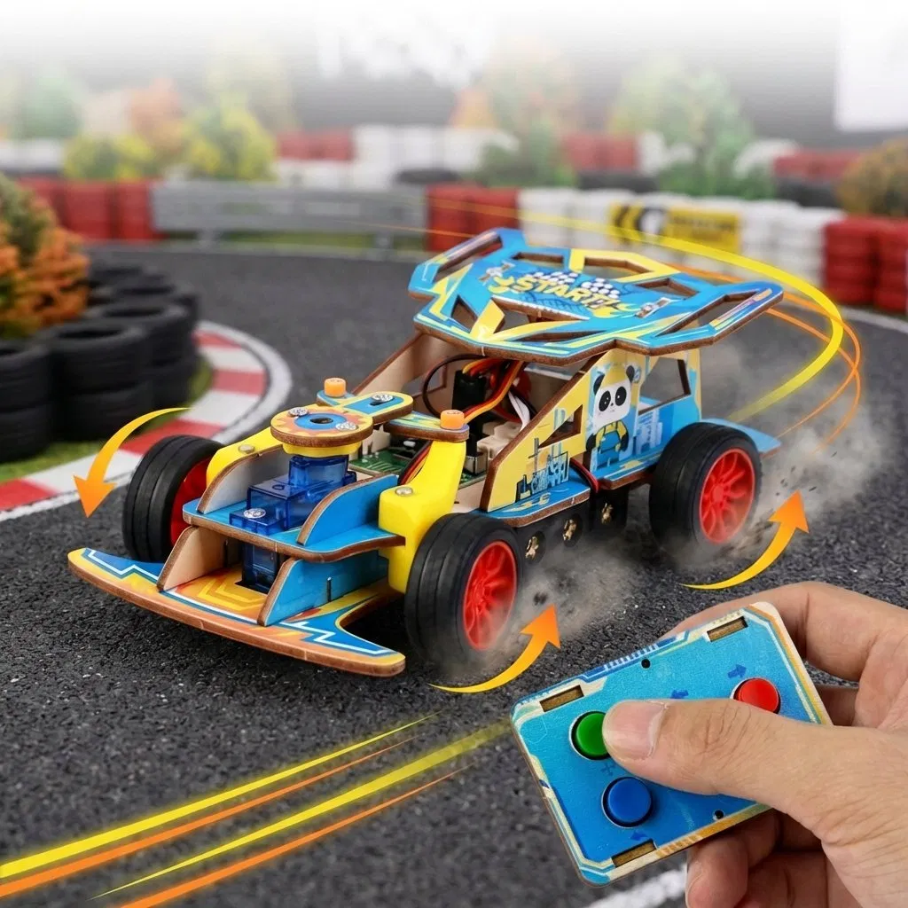 Stem-Wooden-Remote-Control-Car-Kit-DIY-Educational-Toy-for-Kids